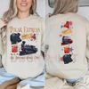 Polar Express 2-Sided Sweatshirt – Believe Movie Shirt, Retro 90s Christmas Movies Tee by Dog Mom Hat