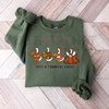 "Just a Thankful Goose" Unisex Sweatshirt – Cute & Cozy Thanksgiving Crewneck by Dog Mom Hat
