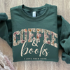 Coffee and Books Sweatshirt by Dog Mom Hat