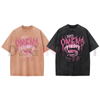 "Bad Omen" Surrealist Washed Tee by Dog Mom Hat