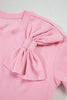 Bow Round Neck Short Sleeve T-Shirt by Simply Love