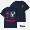 Bring Me Energy Drink and Tell Me I’m Pretty T-Shirt – Funny Double-Sided Graphic Tee, Trendy Gift for Caffeine Fans & Vacation Vibes by Dog Mom Hat