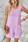Lovelet Round Neck Sleeveless Romper