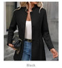 Women’s Elegant Single-Breasted Winter Overcoat by FitiqueFit