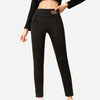 High Slit Casual Pants with Side Slit Detail | Fitiquefit by FitiqueFit