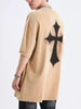 Men's Round Neck Half Sleeve T-Shirt by Simply Love