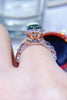 1 Carat Moissanite 925 Sterling Silver Ring by Wild and Free Boutique