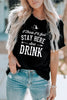 Slogan Graphic Cuffed T-Shirt by Simply Love