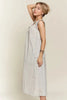 New Summer Drawstring Slit Back Cargo Dress For Women – Stylish, Practical, Modern, Trendy, Perfect for Casual Outings by Stevvex