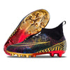 High-top Soccer Shoes Gold Plated Bottom Training Shoes Middle School Student Artificial Grass Sneaker Male by My Store