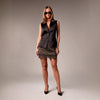 Solid Color Fitted Mini Skirt | Street Style Bodycon by FitiqueFit