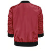 Minimalist Color-Block Stand-Collar Zip Jacket by FitiqueFit