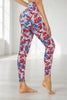 Cropped High-Rise Print Leggings – USA Flag Print Patriotic Workout Pants - 19 Styles by FitiqueFit