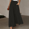 Women's High Waist Wide Leg Pants by FitiqueFit