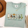 Spooky Goose Halloween T-Shirt – Comfort Colors Funny Graphic Tee by Dog Mom Hat