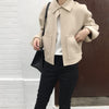 Small Double-sided Woolen Slim Handcrafted  Short Coat