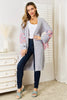 Woven Right Fringe Sleeve Dropped Shoulder Cardigan by Wild and Free Boutique