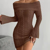 Women’s Off Shoulder Bodycon Dress by FitiqueFit