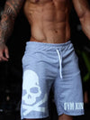 Men's Skull Drawstring Shorts