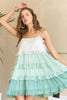 New Summer Swiss Dot Ruffled Tiered Mini Dress For Women – Feminine, Elegant, Playful, Sophisticated, Flirty Mini Dress for Special Occasions by Stevvex