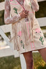 Desert Bloom Suede Mini Skirt by Neon Spur