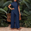 Asymmetrical Sleeveless Top & Pants Set – Women’s Two-Piece by FitiqueFit