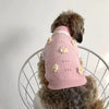 Autumn And Winter Warm And Comfortable Dog Sweater Clothes Pet Cat Clothing Flower Blossom Sweater Collection by My Store