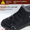 Women’s Warm Padded Lightweight Cotton Boots – Cozy Winter Non-Slip Outdoor Ankle Boots by FitiqueFit