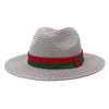 Plain Straw Sun Hat – Unisex Beach & Outdoor Wide Brim by FitiqueFit