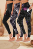 3-Pack High-Waisted Cropped Yoga Pants with Slanted Pockets by FitiqueFit