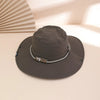 Wide-Brim Leather Patch Fisherman Hat – UV Sun Protection Outdoor Hat by FitiqueFit