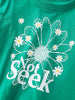Children's Daisy Ruffle Hem Short Sleeve T-Shirt by Simply Love
