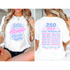 "Stars and Stripes and Human Rights" T-Shirt – America 250th Anniversary Social Justice Patriotic Graphic Tee