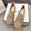 Women's Breathable Flyknit Casual Flat Shoes by FitiqueFit