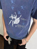 Men's Plus Size Vintage Washed Ballet Print T-Shirt by Simply Love