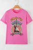 Graphic Round Neck Short Sleeve T-Shirt by Simply Love