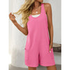Womens Summer Casual Loose Tank Romper by FitiqueFit