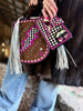 Pink Electric Rodeo Fringe Tote by Neon Spur