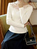 Floral Applique Long Sleeve T-Shirt by Simply Love