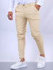 👔 Men's Slim Fit Button Trousers – Versatile Office & Casual Wear by FitiqueFit