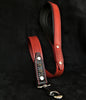 The "Balteus" red leash by Bestia Dog Gear