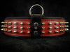 "Silver Giant" collar Red by Bestia Dog Gear