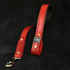 The "Eros" collar 2.5 inch wide RED by Bestia Dog Gear