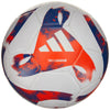 adidas Unisex-Adult Tiro League TSBE Soccer Ball White/Team Royal Blue/Team Solar Orange 4 by EasyOptionXY
