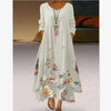 Fashion Long Sleeve Casual Loose Dress for Women - Summer Fashion Dresses for Women by Stevvex