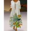 Fashion Long Sleeve Casual Loose Dress for Women - Summer Fashion Dresses for Women by Stevvex