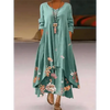 Fashion Long Sleeve Casual Loose Dress for Women - Summer Fashion Dresses for Women by Stevvex