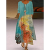 Fashion Long Sleeve Casual Loose Dress for Women - Summer Fashion Dresses for Women by Stevvex