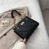 2021 Fashion Shoulder Bag Women Travel Bags Leather Pu Quilted Bag - Female Trendy Luxury Designer Handbags by Stevvex