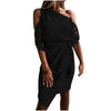 New Luxury Summer Women Casual Solid Strapless Lace Hollow out Dress - Summer Fashion Dresses for women by Stevvex